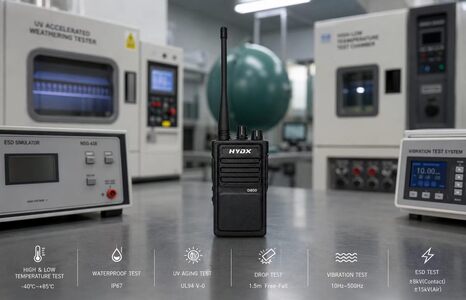 Test di fabbrica per i walkie-talkie: una panoramica professionale completa