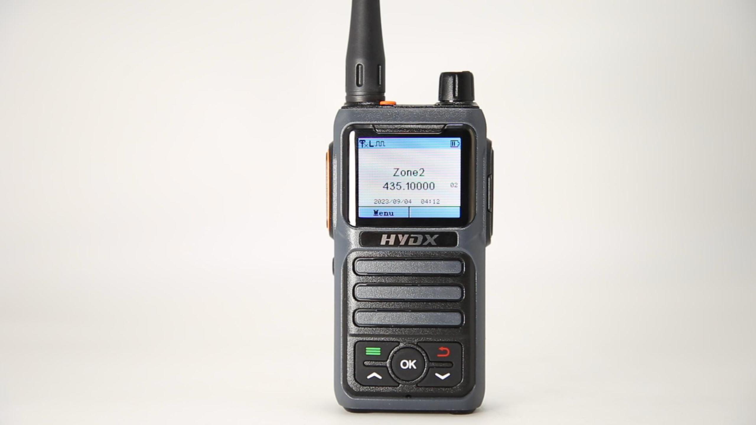 TD300 5W Dual Mode 3000mAh Lunga durata di standby Radio DMR con registrazione portatile crittografata
        