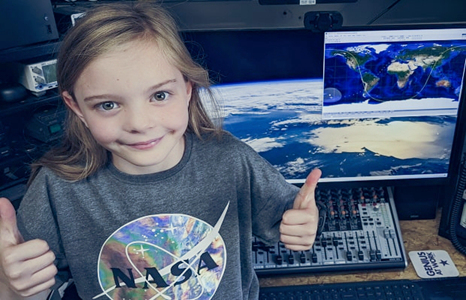 La misteriosa comunicazione di una bambina di 8 anni con gli astronauti della ISS
