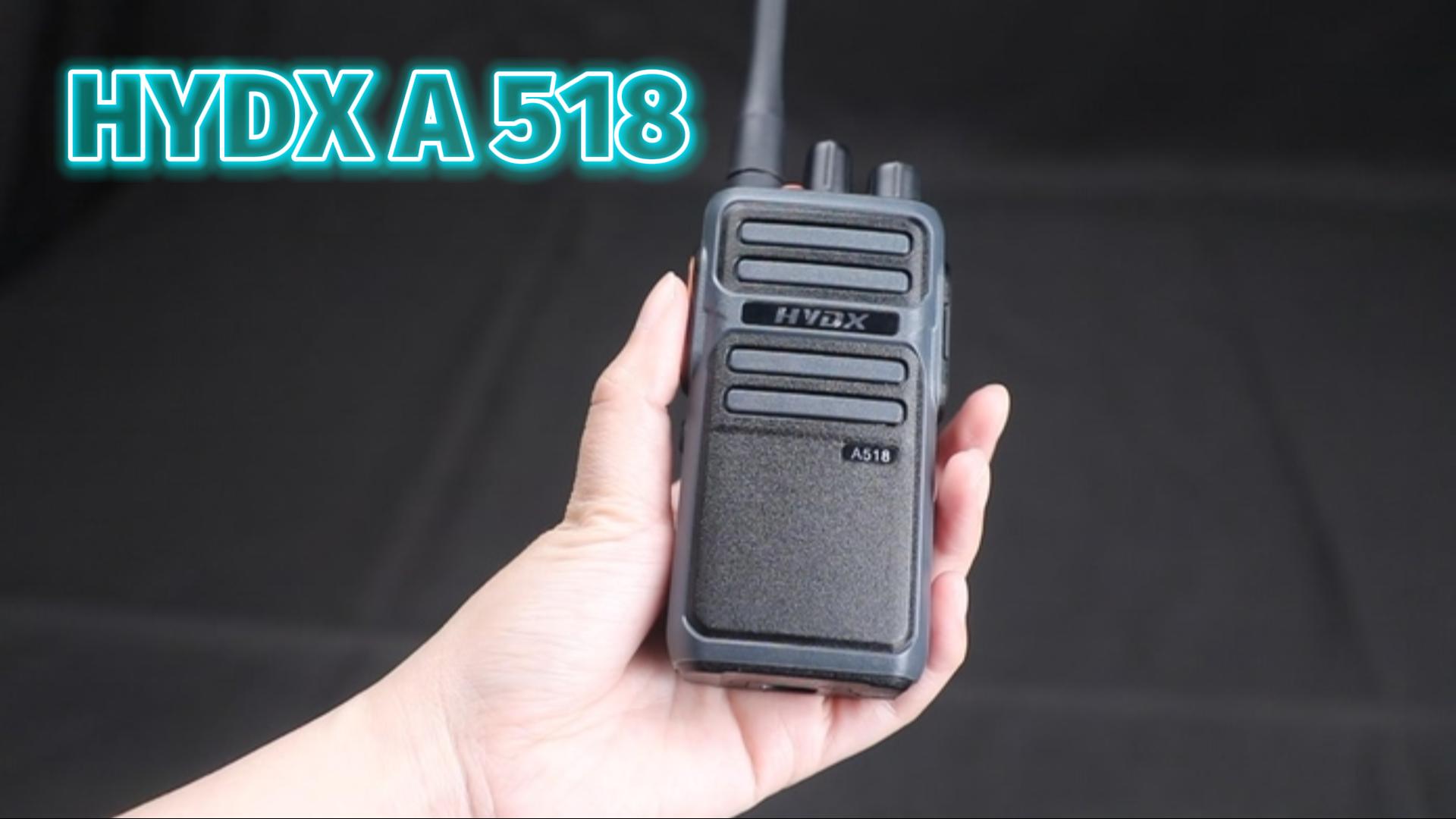 A518 2W Radio portatile UHF bidirezionale